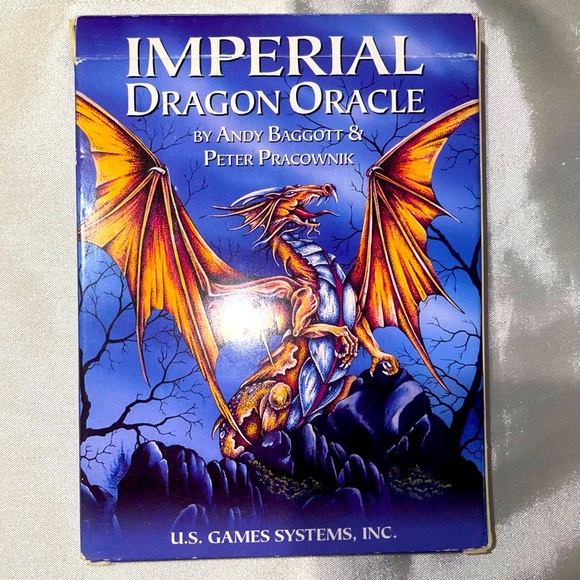 Imperial Dragon Oracle with Booklet By Andy Baggett & Peter Pracownik - Picture 1 of 3